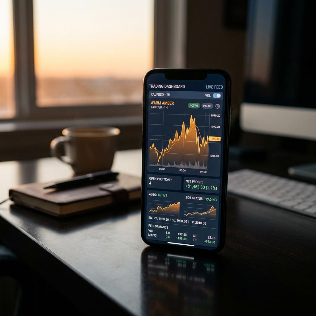 Summit Counsel AI Dashboard auf modernem Mobilgerät